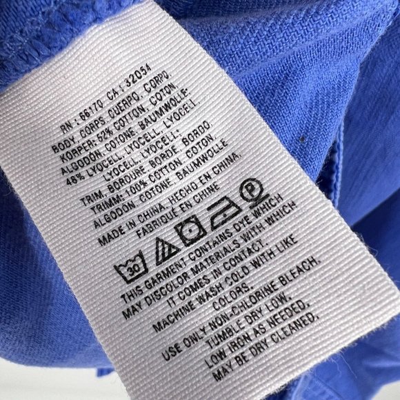 Anthropologie Maeve Elizabeth Dress Blue Button Front Sleeveless - Picture 12 of 12